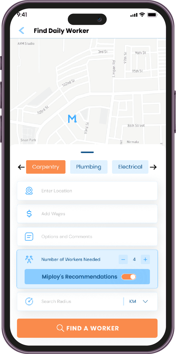 Find Worker by Industry